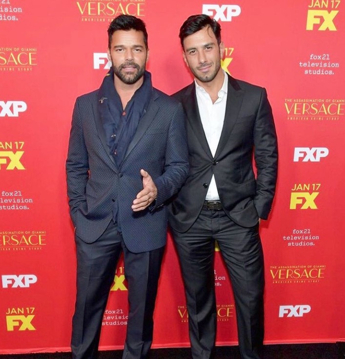 Ricky Martin se casa em segredo com artista plástico
