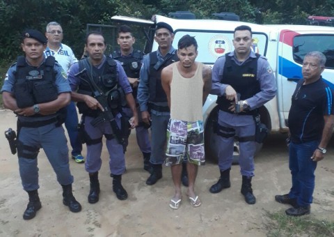Foragido do Compaj é denunciado e recapturado pela polícia em Iranduba 