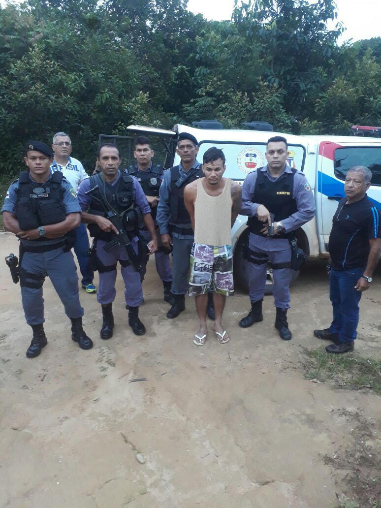 Foragido do Compaj é denunciado e recapturado pela polícia em Iranduba 