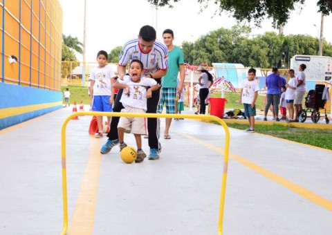 Minivila Olímpica do Coroado realiza 3ª Colônia de Férias para PCD's