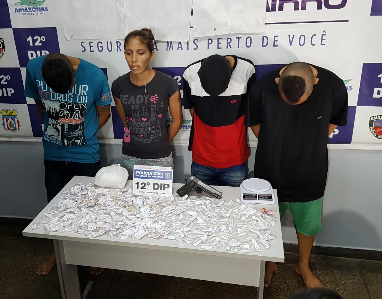 Em Manaus, Zé Doido e irmãos são presos com 2mil trouxinhas escondidas em areia