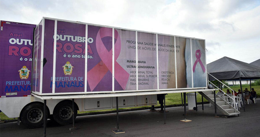 Carreta da Mulher vai realizar 100 atendimentos gratuitos por dia; Saiba onde