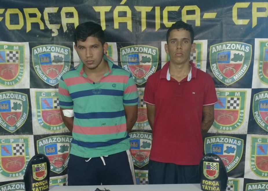 Em Manaus, dupla de novinhos tenta balear policiais durante fuga, mas se dá mal