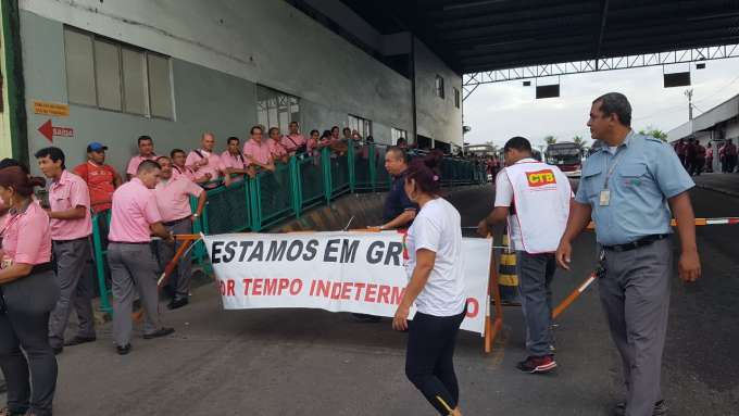Rodoviários ameaçam deflagrar greve na próxima segunda-feira em Manaus