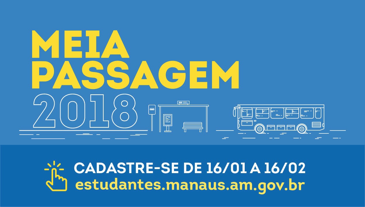 MEIA-PASSAGEM 2018: Mais comodidade e menos filas para pais e alunos