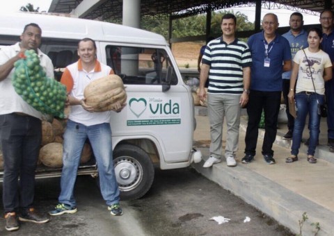 Aproximadamente 10 toneladas de alimentos são entregues à entidades filantrópicas de Manaus