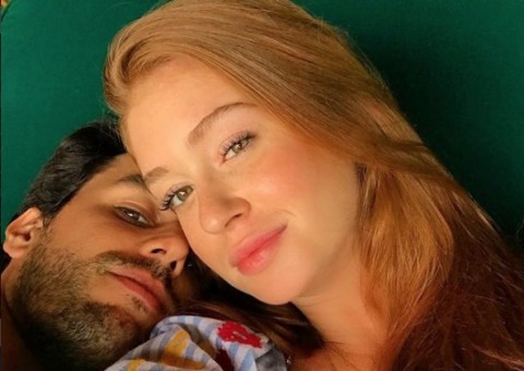 Marina Ruy Barbosa faz foto do marido e se declara em textão