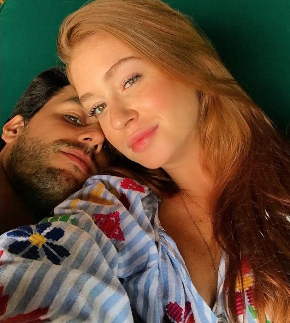 Marina Ruy Barbosa faz foto do marido e se declara em textão