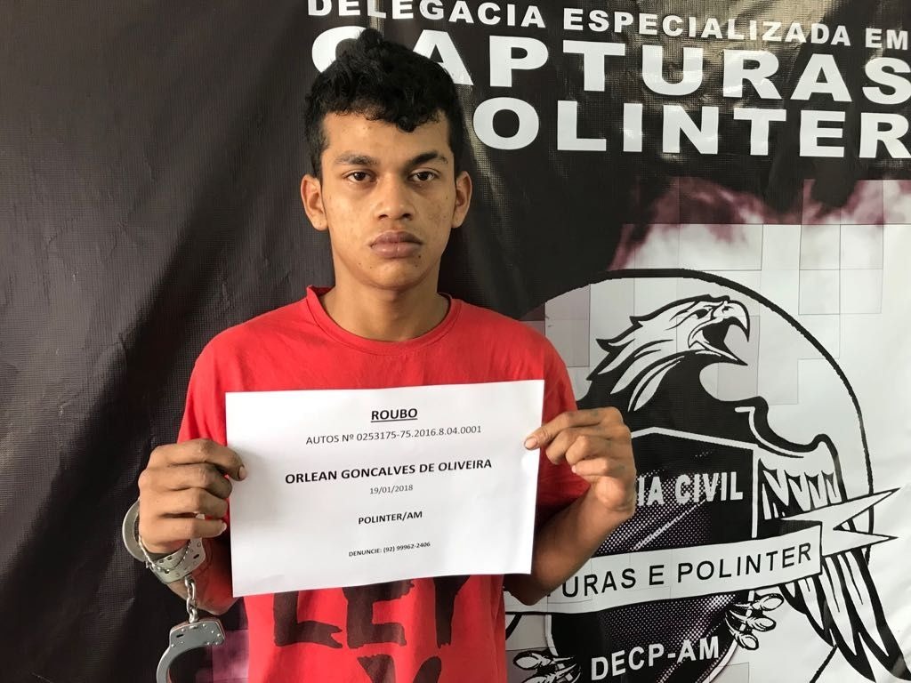 Foragido do Compaj condenado por roubo é recapturado após denúncias em Manaus