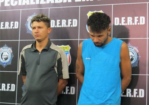 Dupla é presa suspeita de furtar fios de cobre de empresas em Manaus