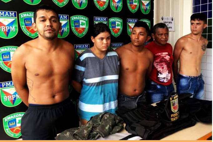 Bando suspeito de atuar como 'pirata de rio' é preso no Amazonas