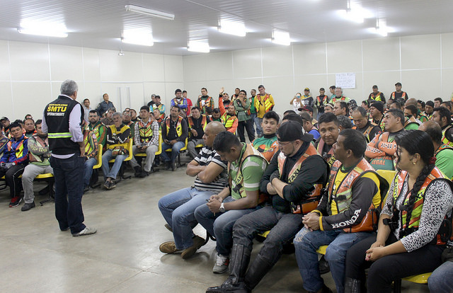 Prefeitura recebe mototaxistas e assume compromisso de intensificar fiscalizações