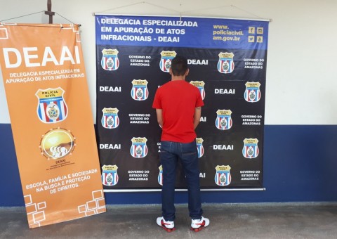 Jovem procurado por tentativa de homicídio na adolescência é detido em Manaus