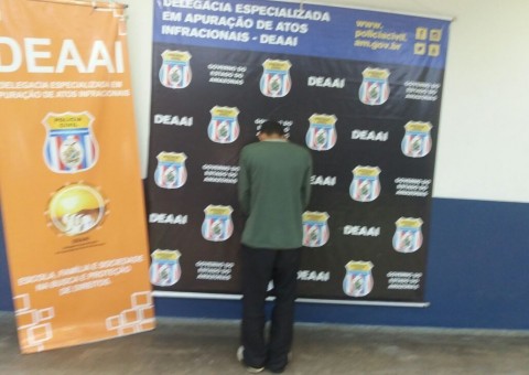 Adolescente é apreendido por morte de refém durante roubo em Manaus