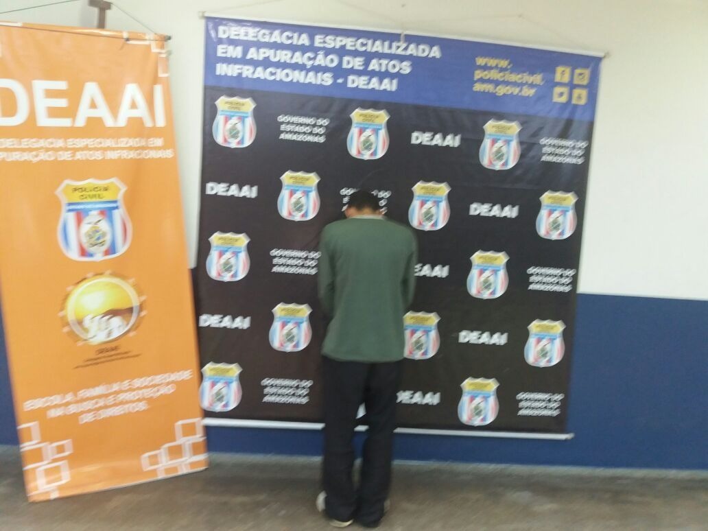 Adolescente é apreendido por morte de refém durante roubo em Manaus