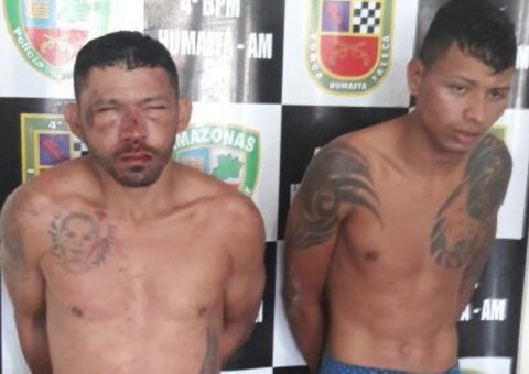 Dupla é presa suspeita de atirar em rosto de idoso durante assalto no Amazonas