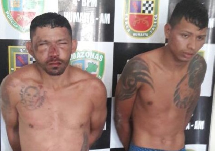 Dupla é presa suspeita de atirar em rosto de idoso durante assalto no Amazonas