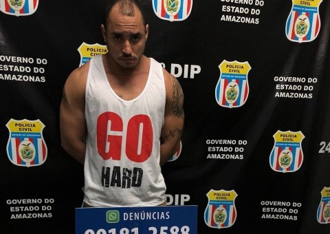 Homem é preso com drogas e frascos de anabolizante em Manaus
