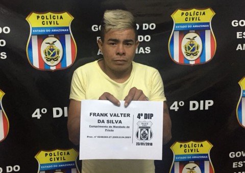 Foragido da Justiça por roubo é preso após denúncias em Manaus
