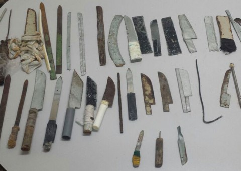 Após corda com drogas em presídio, Seap faz revista e transfere detentos