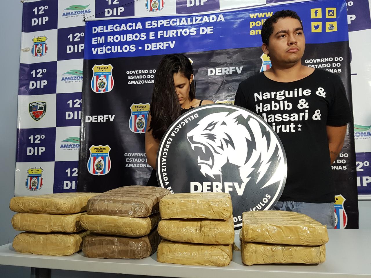 Casal é preso suspeito de aplicar golpes em locadoras de carros em Manaus