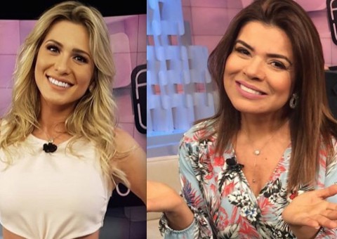 Lívia Andrade dá no olho de Mara Maravilha e causa climão ao vivo no ‘Fofocalizando’