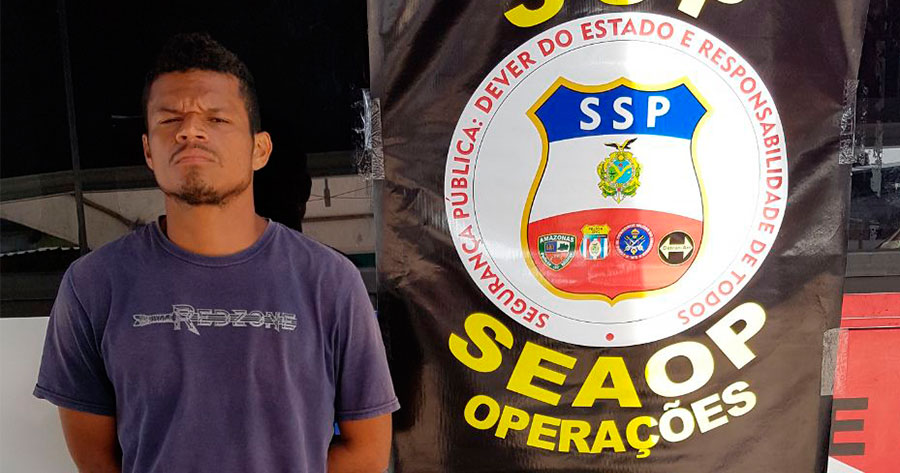 Foragido é denunciado por espancar a própria mãe e acaba recapturado em Manaus