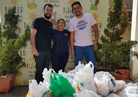 Escola de Robótica entrega mais de meia tonelada de alimentos em Manaus