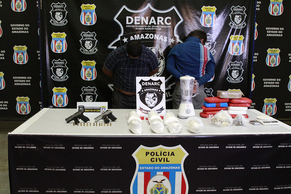 Foragido e investigado por 30 homicídios, ‘Shrek’ é preso com 12kg de drogas em Manaus