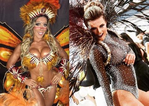 Tati Minerato e Renata Teruel saem no tapa durante ensaio de escola de samba