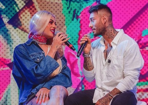 Lucas Lucco é criticado por foto com Pabllo Vittar e rebate 