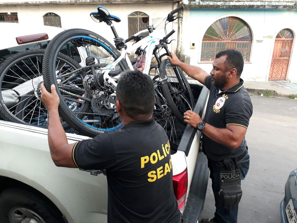 Em Manaus, jovem é preso suspeito de roubar bicicletas avaliadas em R$12 mil 