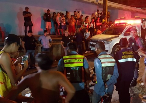 Mototaxista é perseguido durante corrida e executado com 6 tiros em Manaus