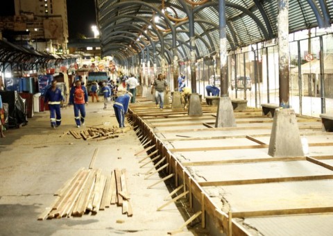 Obras no T1: Tráfego de ônibus será normalizado na segunda  