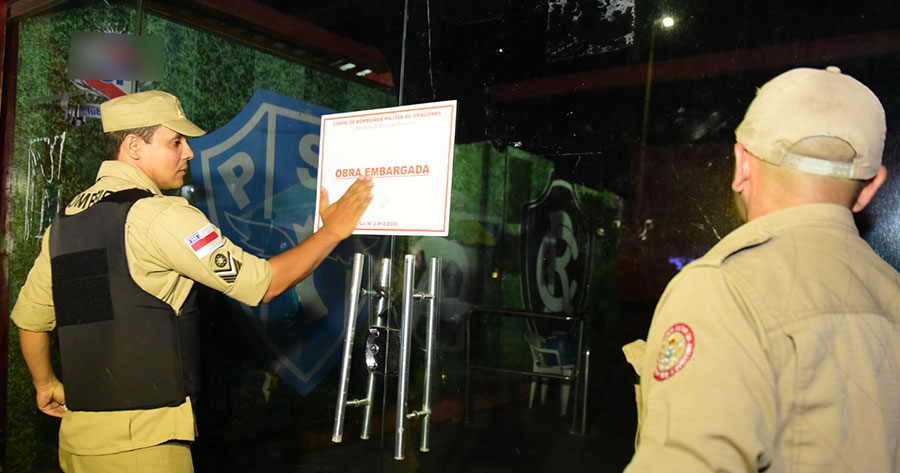 Começando festa, casa de show é fechada após fiscalização surpresa em Manaus