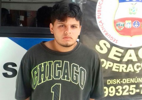 Na casa dos pais, acusado de roubar ônibus é preso em Manaus