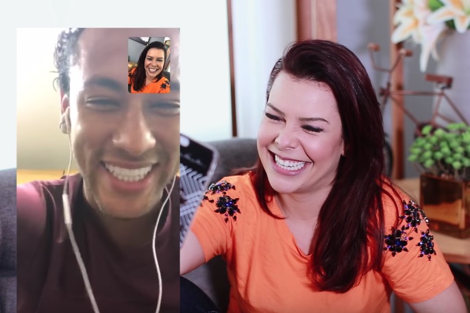 Neymar comenta sobre cenas quentes de Bruna Marquezine em novela