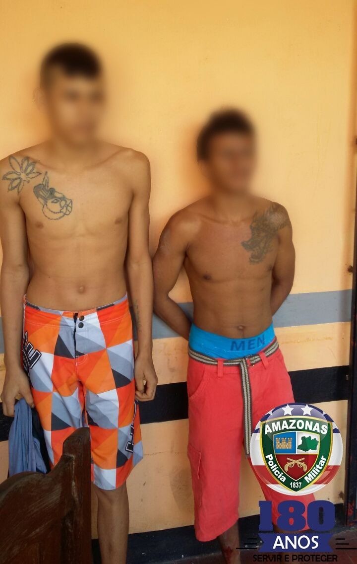 Foragidos denunciados por populares são detidos embaixo de cama no Amazonas