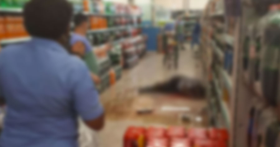 Policial civil reage a assalto e é morto dentro de supermercado no Rio