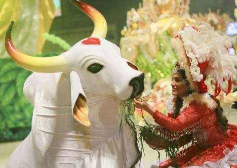 Governo fecha parceria com Boi Garantido para promover o estado em eventos internacionais 