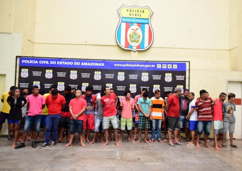 Membro da FDN e mais 57 pessoas são presas durante operação em Manaus