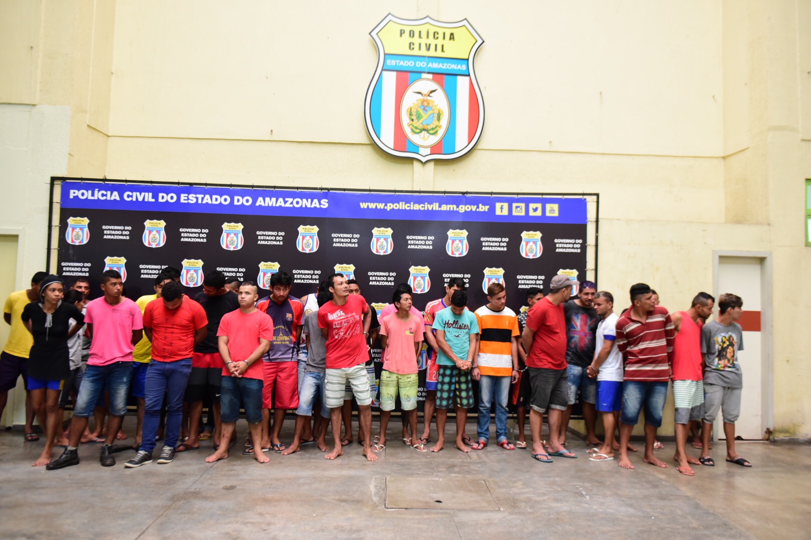 Membro da FDN e mais 57 pessoas são presas durante operação em Manaus