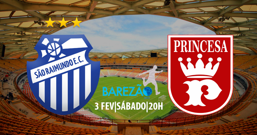 São Raimundo busca primeira vitória no Barezão contra o Princesa neste sábado