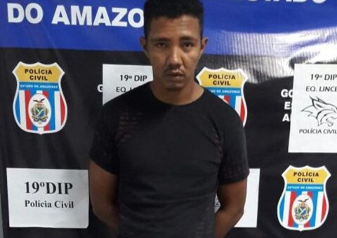'Cara de Porco' é preso com trouxinhas de drogas e colete balístico em Manaus