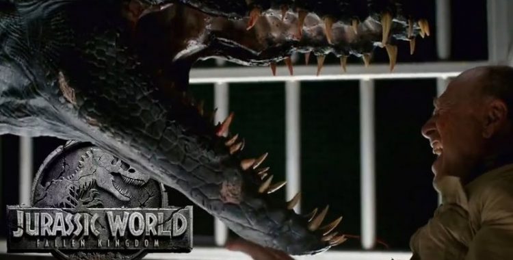 Jurassic World: Reino Ameaçado teve vídeo assustador divulgado no Super Bowl