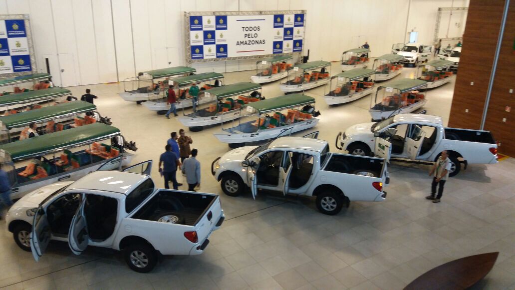 Governo entrega 58 veículos para reforçar combate a malária no Amazonas