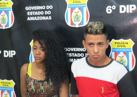 Casal de novinhos é preso com drogas e armas em Manaus