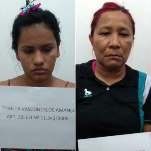 Dupla é presa com drogas que seriam enviadas para cidades do Amazonas