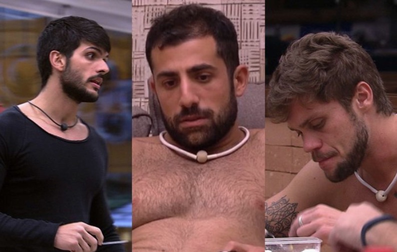 BBB18: Lucas e Breno detonam Kaysar e torcida fica revoltada