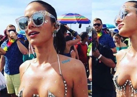 Bruna Marquezine deixa pouco para a imaginação com fantasia ousada de Carnaval